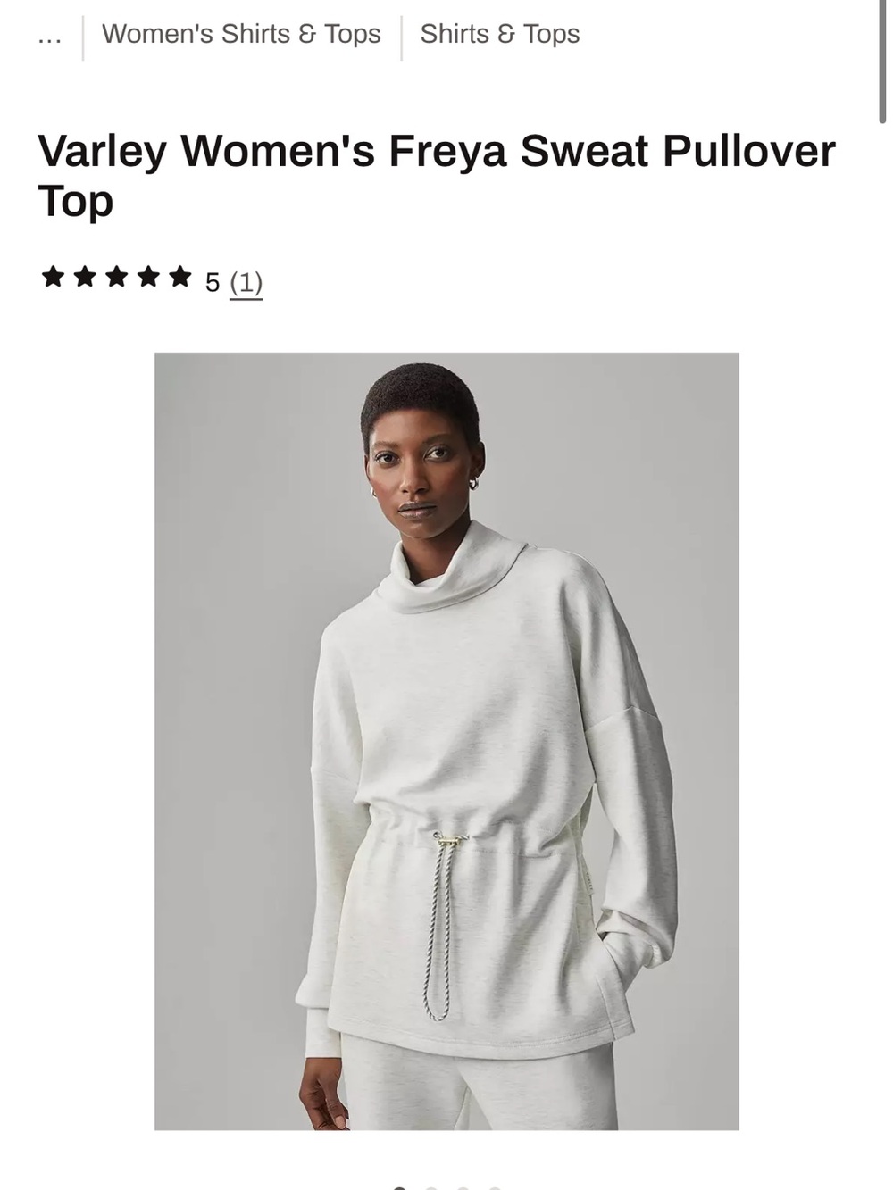 Varley Freya Pullover Top